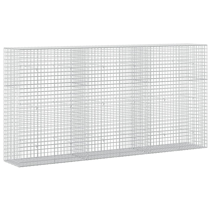 Gabion cu sârmă de 5 mm și plasă de 5x5 cm 300x50x150 cm WALTI