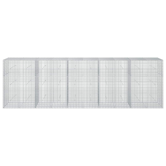 Gabion cu sârmă de 5 mm și plasă de 5x5 cm 500x50x150 cm WALTI