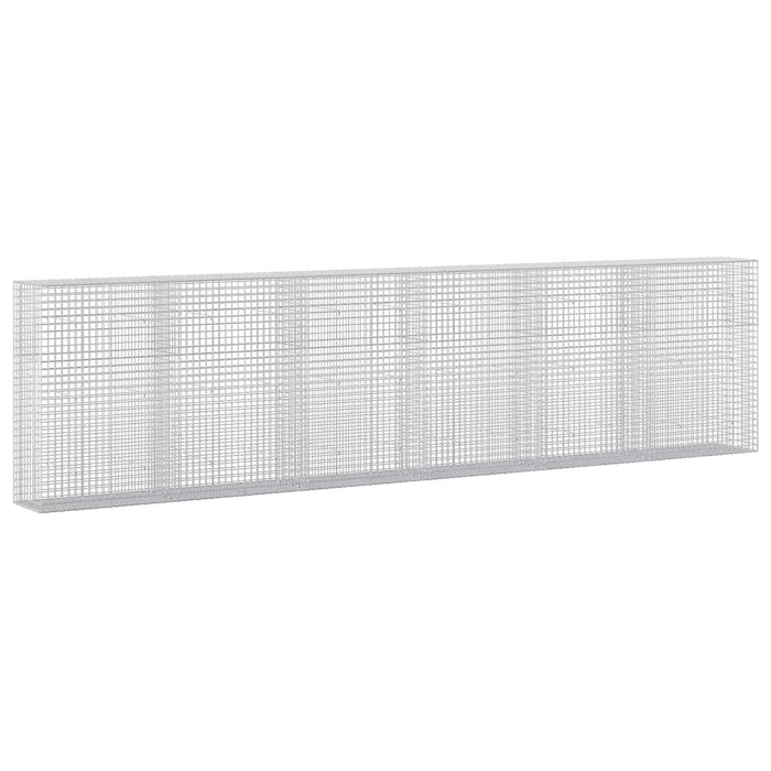 Gabion cu sârmă de 5 mm și plasă de 5x5 cm 600x50x150 cm WALTI