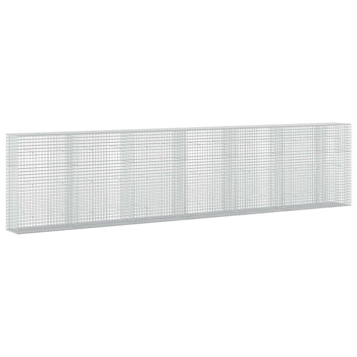 Gabion cu sârmă de 5 mm și plasă de 5x5 cm 650x50x150 cm WALTI