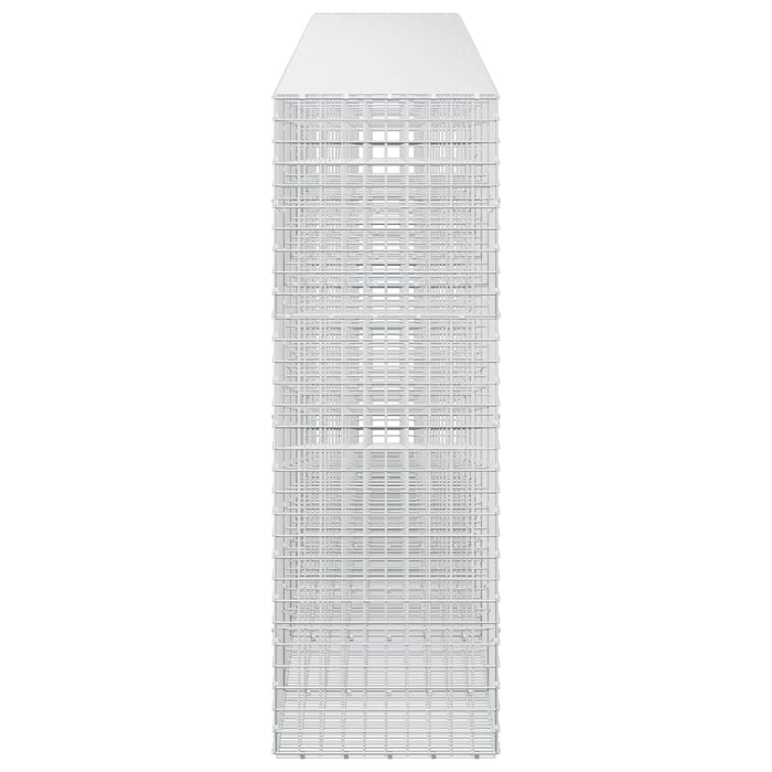 Gabion cu sârmă de 5 mm și plasă de 5x5 cm 700x50x150 cm WALTI