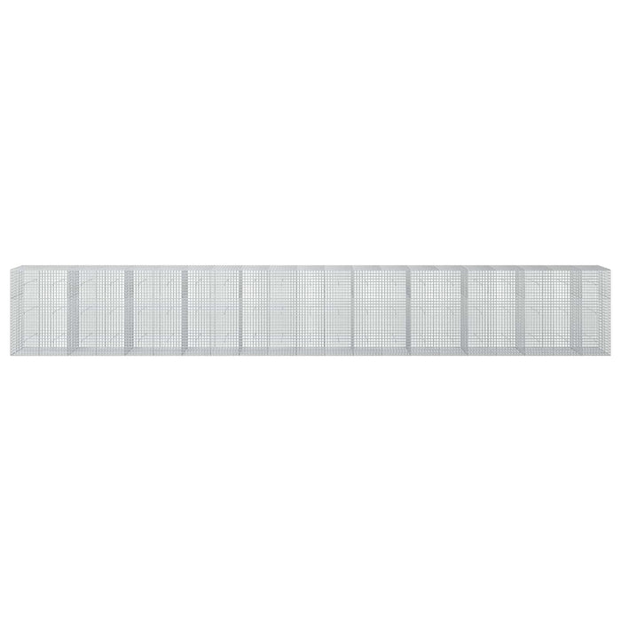 Gabion cu sârmă de 5 mm și plasă de 5x5 cm 1050x50x150 cm WALTI