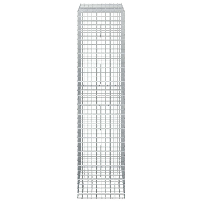 Gabion cu sârmă de 5 mm și plasă de 5x5 cm 50x50x200 cm WALTI