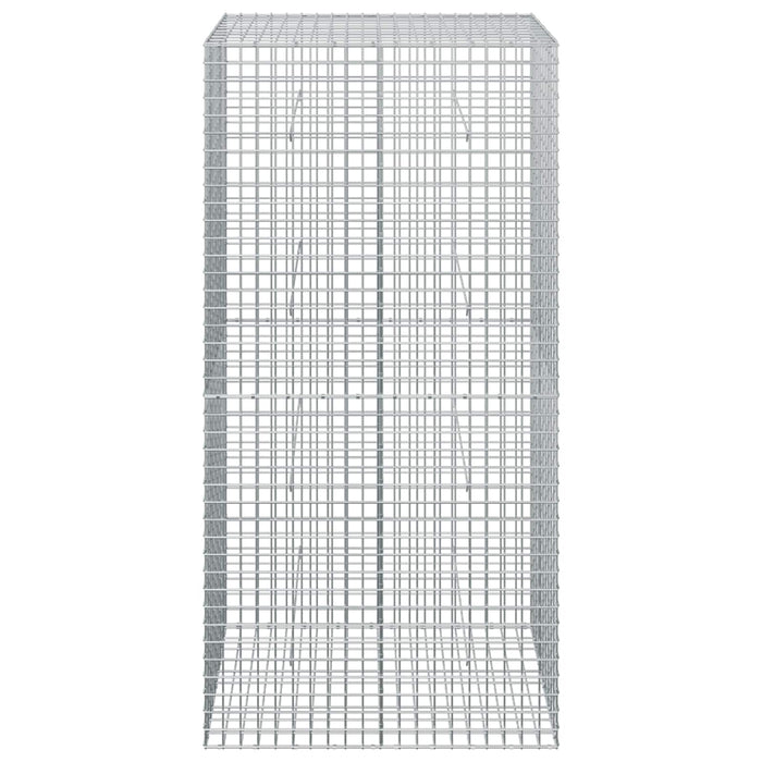 Gabion cu sârmă de 5 mm și plasă de 5x5 cm 100x50x200 cm WALTI