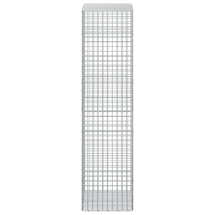 Gabion cu sârmă de 5 mm și plasă de 5x5 cm 100x50x200 cm WALTI