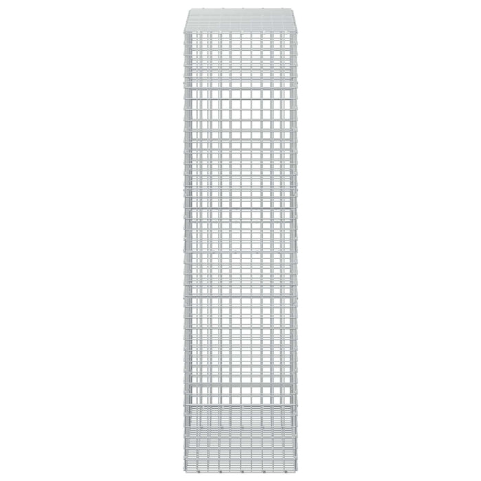 Gabion cu sârmă de 5 mm și plasă de 5x5 cm 150x50x200 cm WALTI
