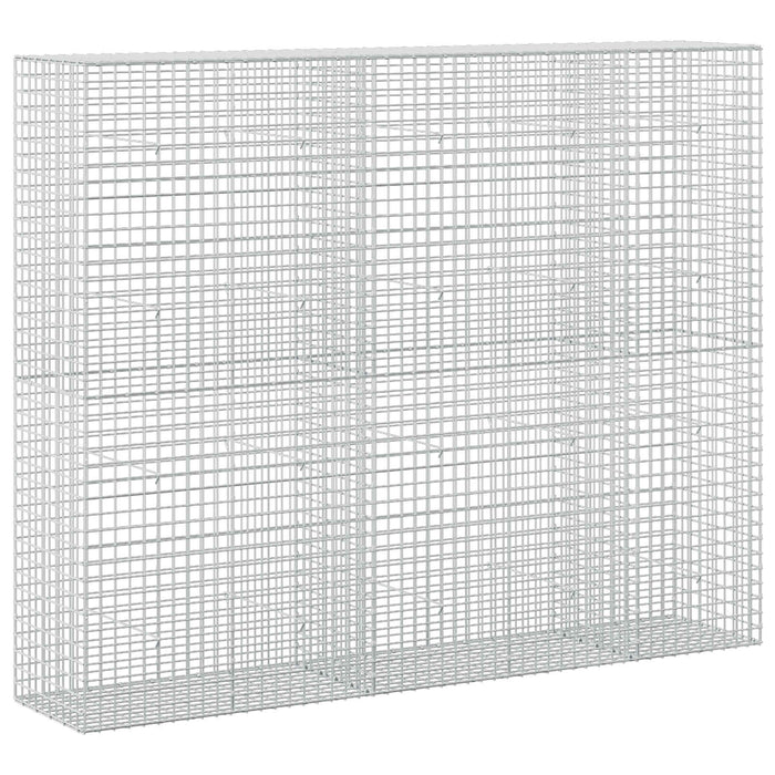 Gabion cu sârmă de 5 mm și plasă de 5x5 cm 250x50x200 cm WALTI