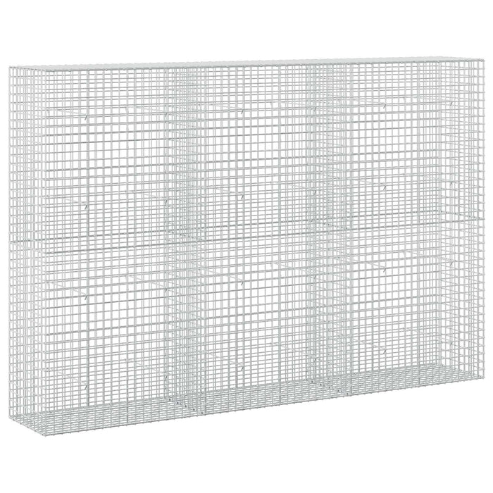Gabion cu sârmă de 5 mm și plasă de 5x5 cm 300x50x200 cm WALTI