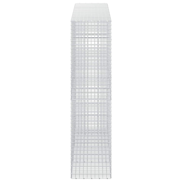 Gabion cu sârmă de 5 mm și plasă de 5x5 cm 350x50x200 cm WALTI