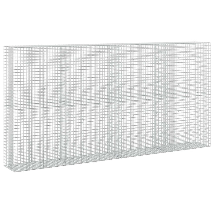Gabion cu sârmă de 5 mm și plasă de 5x5 cm 400x50x200 cm WALTI