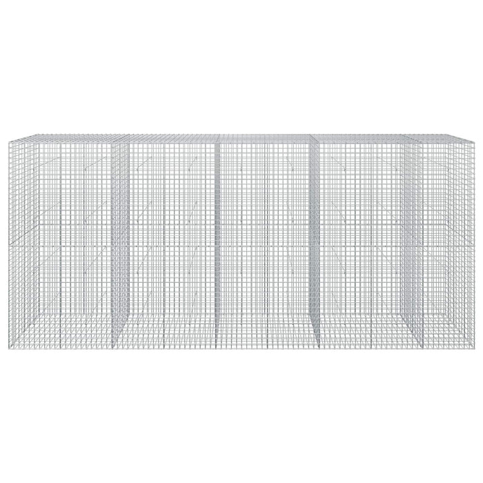Gabion cu sârmă de 5 mm și plasă de 5x5 cm 450x50x200 cm WALTI