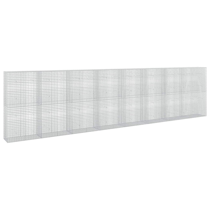 Gabion cu sârmă de 5 mm și plasă de 5x5 cm 800x50x200 cm WALTI