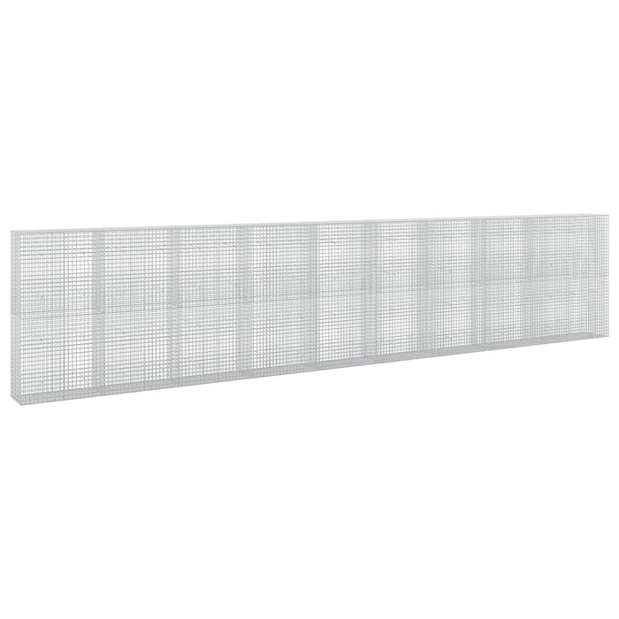 Gabion cu sârmă de 5 mm și plasă de 5x5 cm 950x50x200 cm WALTI