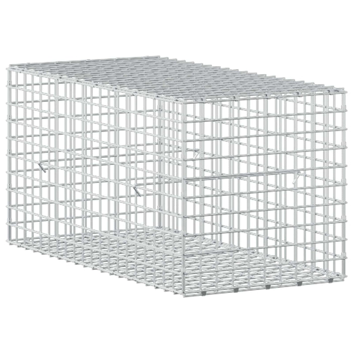 Gabion cu sârmă de 5 mm și plasă de 5x5 cm 50x100x50 cm WALTI