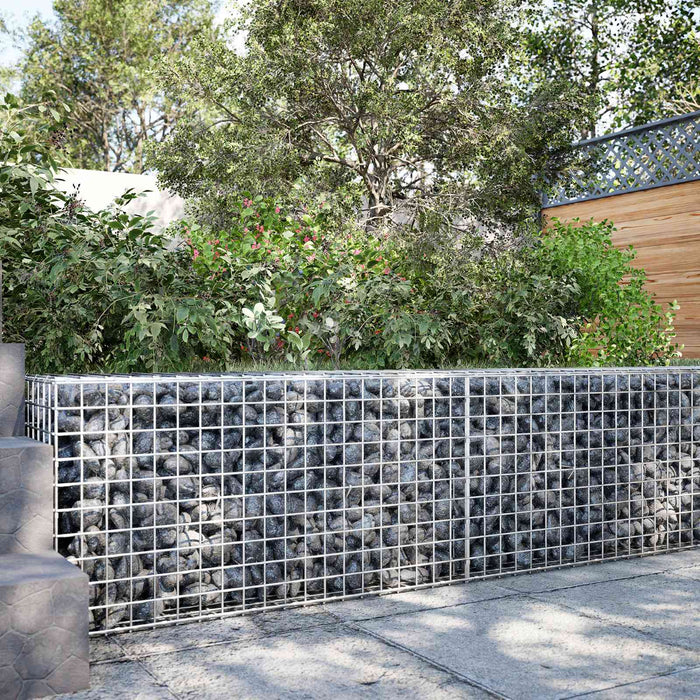 Gabion cu sârmă de 5 mm și plasă de 5x5 cm 100x100x50 cm WALTI