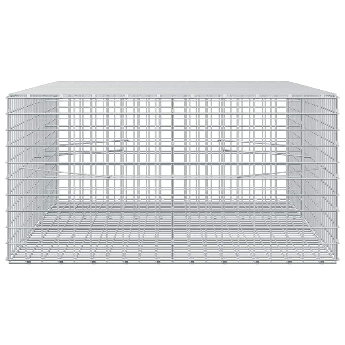 Gabion cu sârmă de 5 mm și plasă de 5x5 cm 150x100x50 cm WALTI
