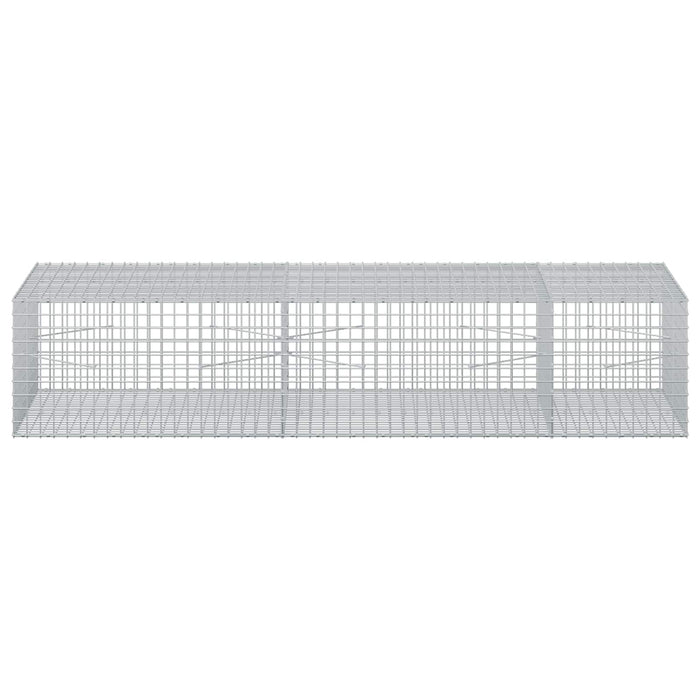 Gabion cu sârmă de 5 mm și plasă de 5x5 cm 250x100x50 cm WALTI