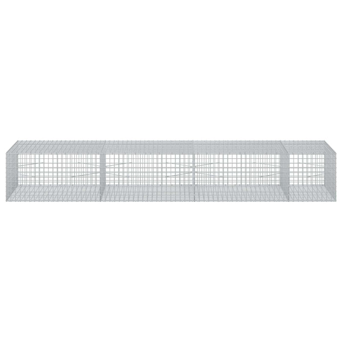 Gabion cu sârmă de 5 mm și plasă de 5x5 cm 350x100x50 cm WALTI