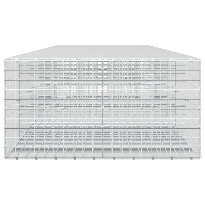 Gabion cu sârmă de 5 mm și plasă de 5x5 cm 650x100x50 cm WALTI