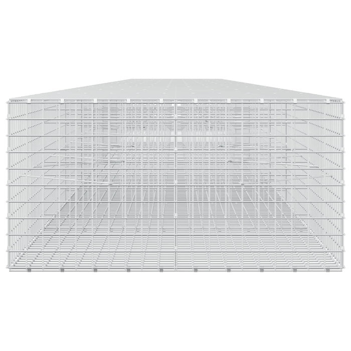 Gabion cu sârmă de 5 mm și plasă de 5x5 cm 1050x100x50 cm WALTI