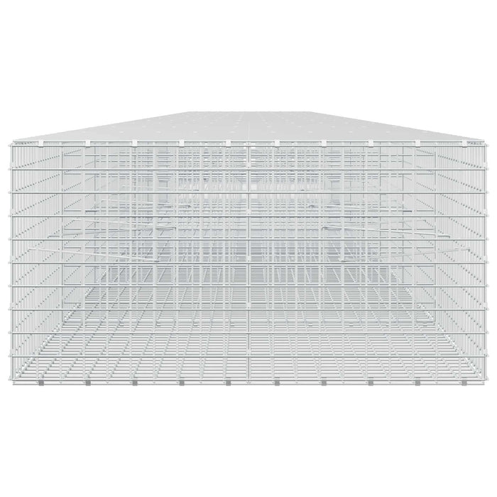 Gabion cu sârmă de 5 mm și plasă de 5x5 cm 1100x100x50 cm WALTI