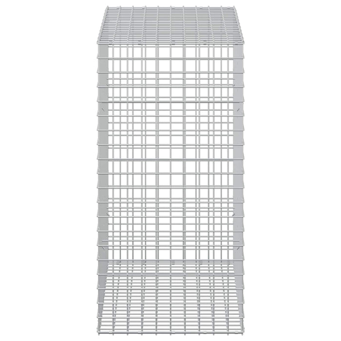 Gabion cu sârmă de 5 mm și plasă de 5x5 cm 50x100x100 cm WALTI
