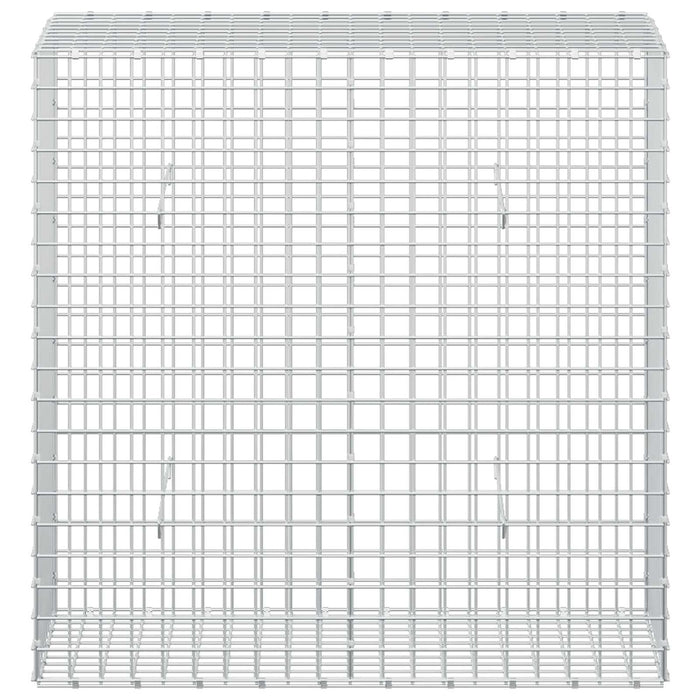 Gabion cu sârmă de 5 mm și plasă de 5x5 cm 50x100x100 cm WALTI