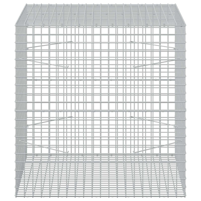 Gabion cu sârmă de 5 mm și plasă de 5x5 cm 100x100x100 cm WALTI