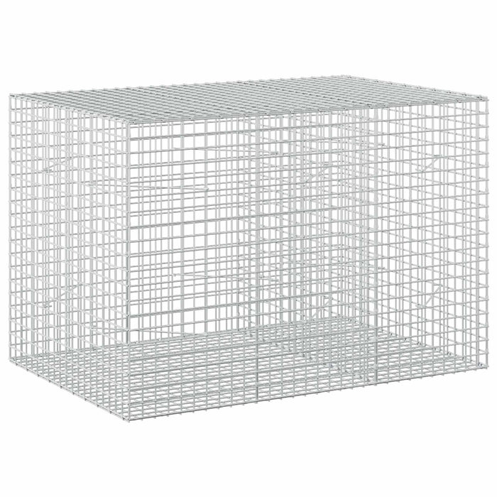 Gabion cu sârmă de 5 mm și plasă de 5x5 cm 150x100x100 cm WALTI