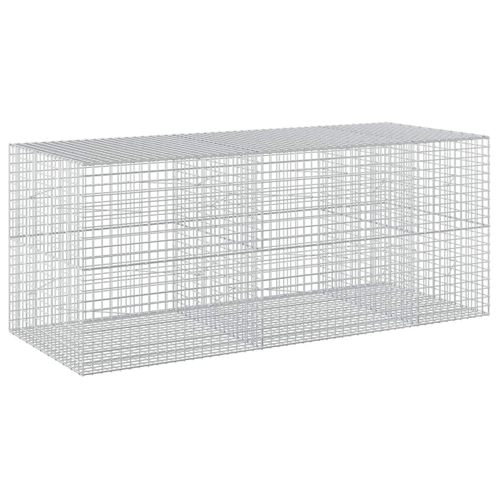 Gabion cu sârmă de 5 mm și plasă de 5x5 cm 250x100x100 cm WALTI