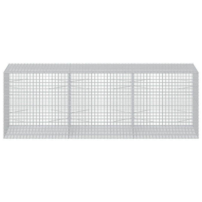 Gabion cu sârmă de 5 mm și plasă de 5x5 cm 300x100x100 cm WALTI