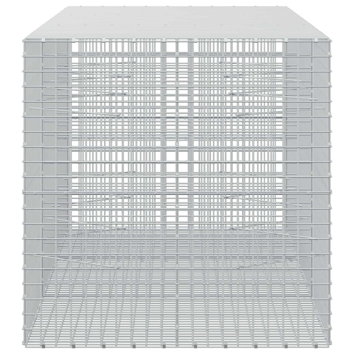 Gabion cu sârmă de 5 mm și plasă de 5x5 cm 300x100x100 cm WALTI