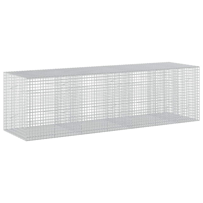 Gabion cu sârmă de 5 mm și plasă de 5x5 cm 350x100x100 cm WALTI