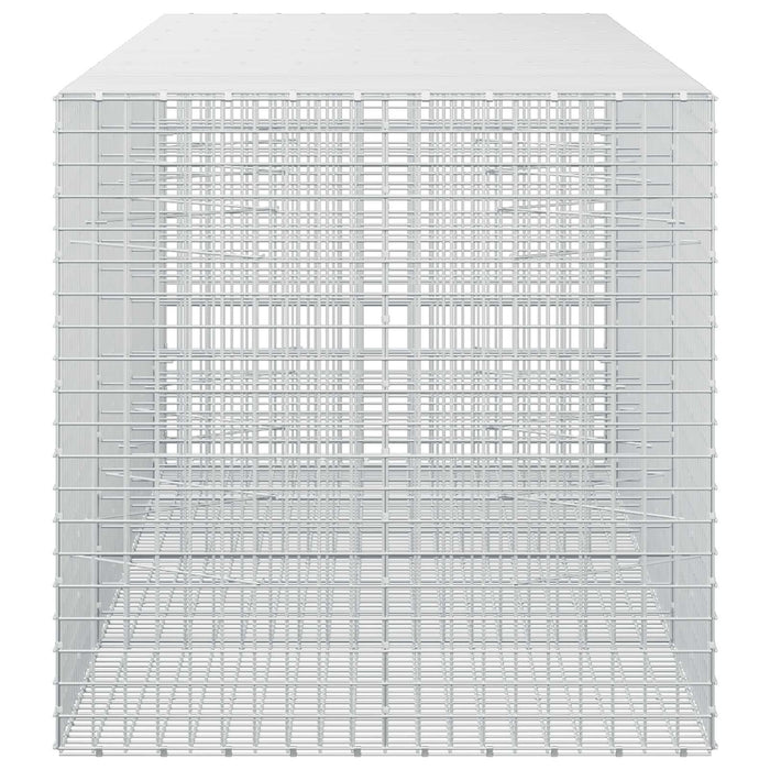 Gabion cu sârmă de 5 mm și plasă de 5x5 cm 350x100x100 cm WALTI