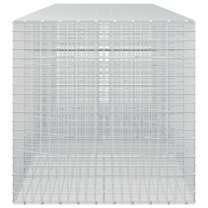 Gabion cu sârmă de 5 mm și plasă de 5x5 cm 650x100x100 cm WALTI