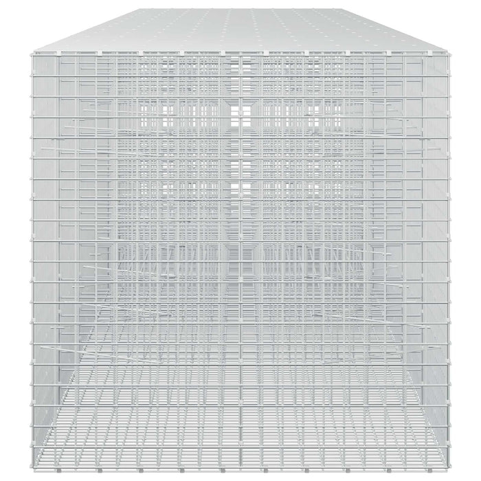 Gabion cu sârmă de 5 mm și plasă de 5x5 cm 750x100x100 cm WALTI