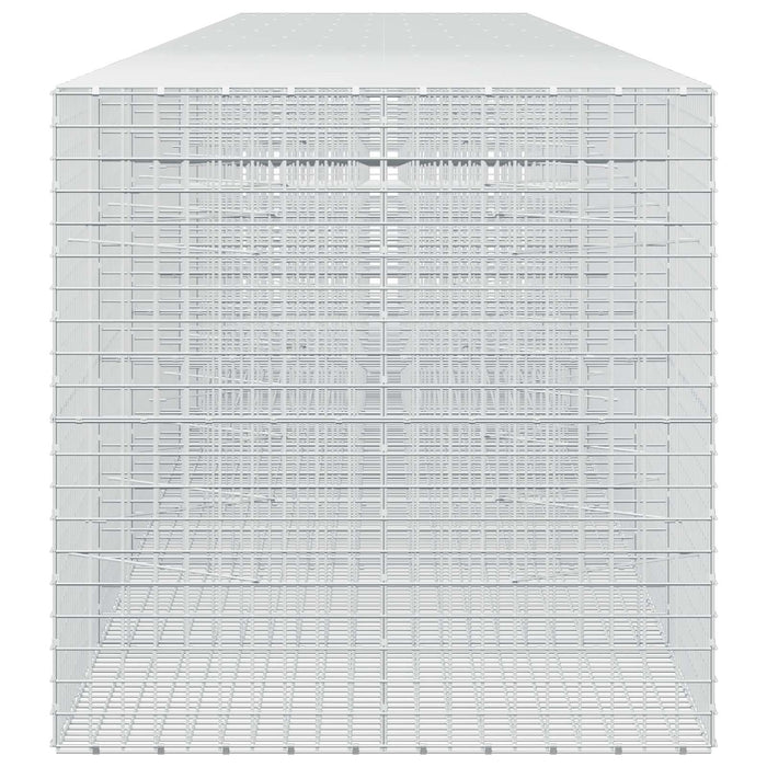 Gabion cu sârmă de 5 mm și plasă de 5x5 cm 850x100x100 cm WALTI