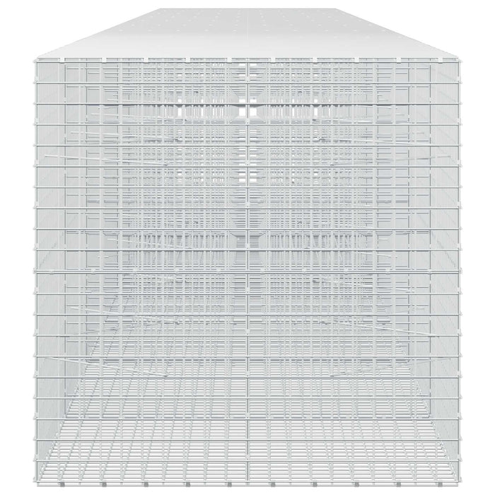 Gabion cu sârmă de 5 mm și plasă de 5x5 cm 900x100x100 cm WALTI