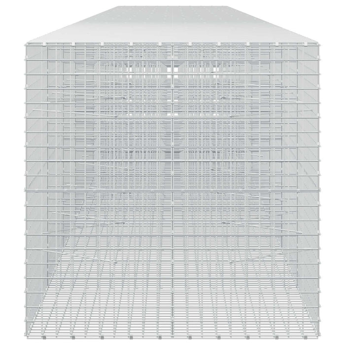 Gabion cu sârmă de 5 mm și plasă de 5x5 cm 1000x100x100 cm WALTI