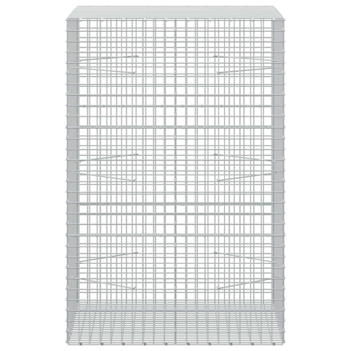 Gabion cu sârmă de 5 mm și plasă de 5x5 cm 100x100x150 cm WALTI