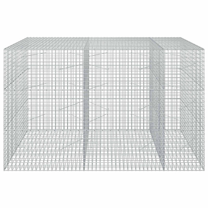 Gabion cu sârmă de 5 mm și plasă de 5x5 cm 250x100x150 cm WALTI