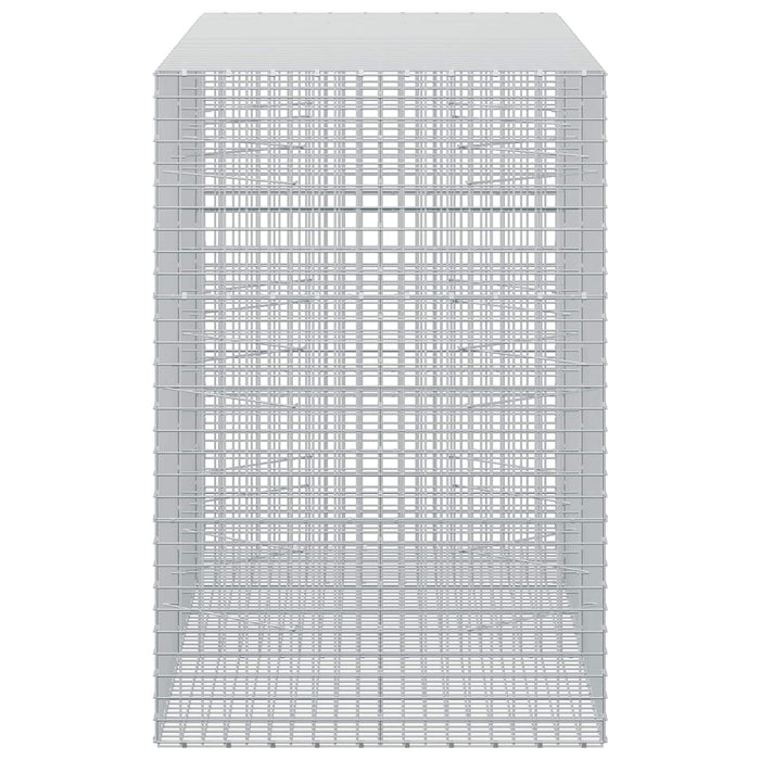 Gabion cu sârmă de 5 mm și plasă de 5x5 cm 250x100x150 cm WALTI
