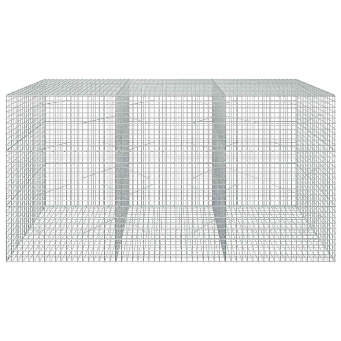 Gabion cu sârmă de 5 mm și plasă de 5x5 cm 300x100x150 cm WALTI