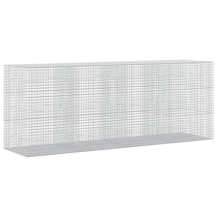 Gabion cu sârmă de 5 mm și plasă de 5x5 cm 400x100x150 cm WALTI