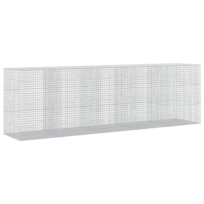 Gabion cu sârmă de 5 mm și plasă de 5x5 cm 500x100x150 cm WALTI