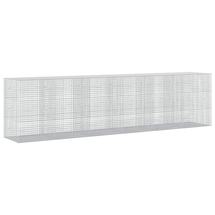Gabion cu sârmă de 5 mm și plasă de 5x5 cm 600x100x150 cm WALTI