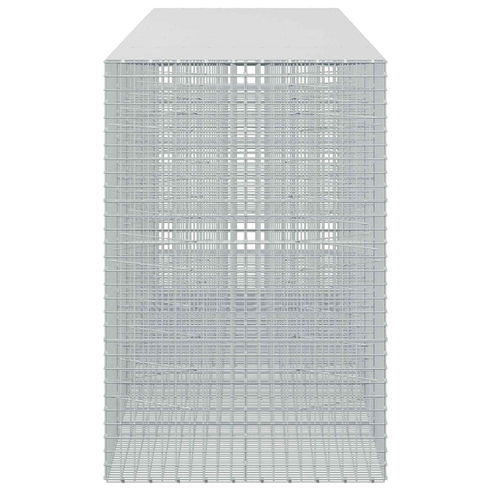 Gabion cu sârmă de 5 mm și plasă de 5x5 cm 600x100x150 cm WALTI