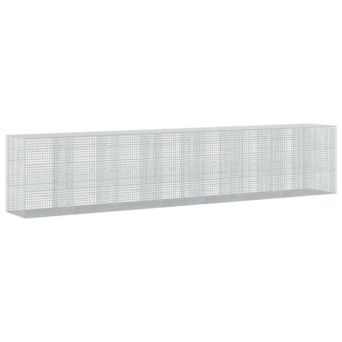 Gabion cu sârmă de 5 mm și plasă de 5x5 cm 750x100x150 cm WALTI