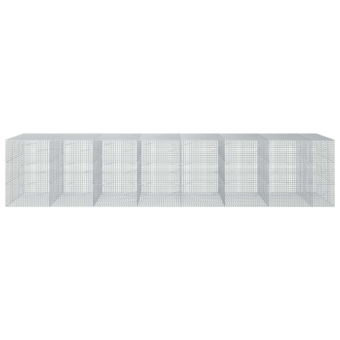Gabion cu sârmă de 5 mm și plasă de 5x5 cm 750x100x150 cm WALTI