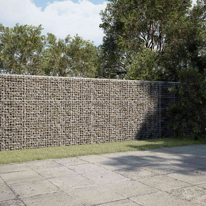 Gabion cu sârmă de 5 mm și plasă de 5x5 cm 900x100x150 cm WALTI